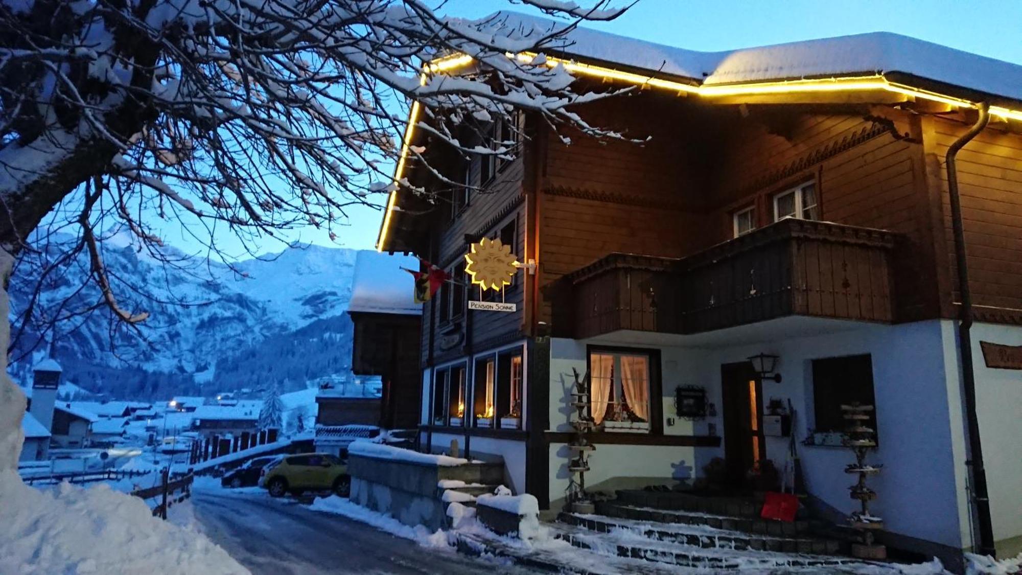Pension Sonne Adelboden Ngoại thất bức ảnh